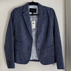 Banana Republic Charcoal Blue Blazer